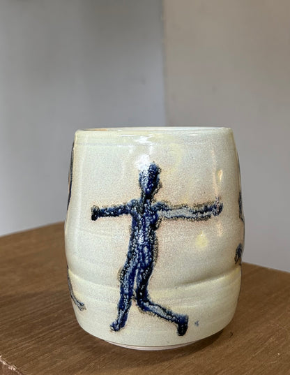 dancing silhouette cup