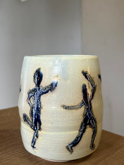 dancing silhouette cup